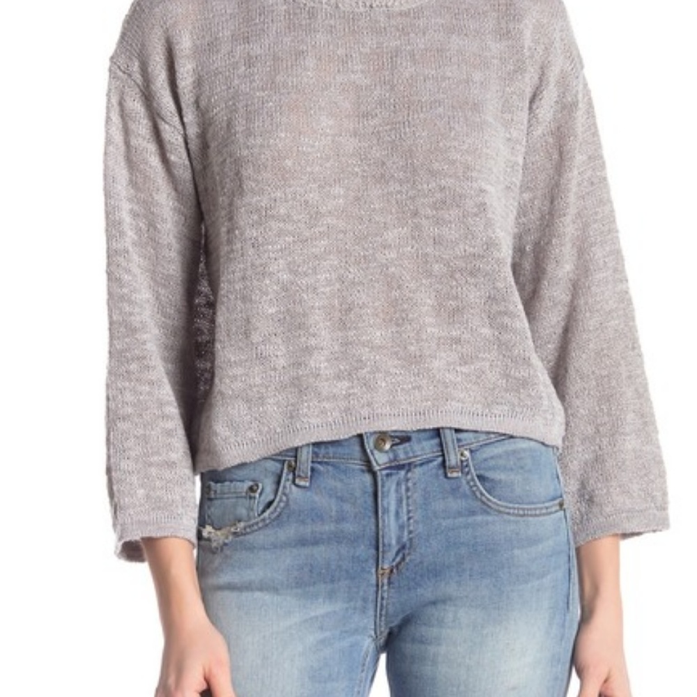 Knit Flared Sleeve Sweater – Medium